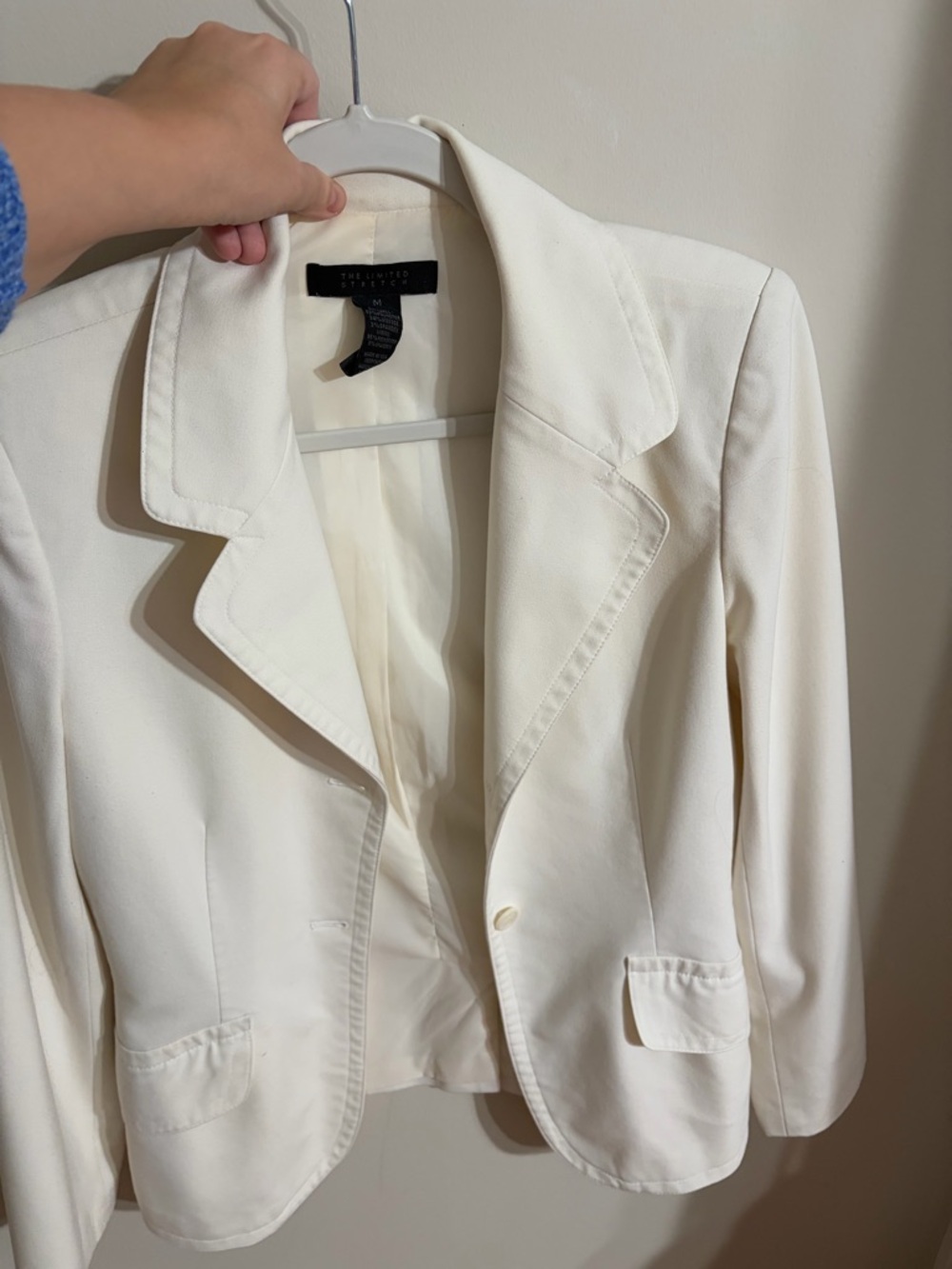The Limited Cream Single-Button Blazer - Picture 3 of 6